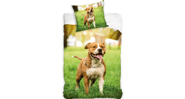 Dekbedovertrek Pitbull 140 x 200 cm
