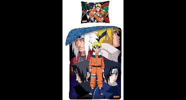 Naruto Dekbedovertrek Ready 140 x 200 cm Katoen 70 x 90 cm