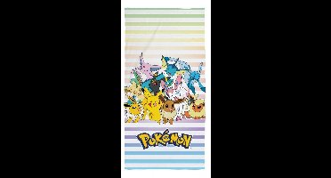 Pokemon strandlaken Eevee family 70 x 140 cm
