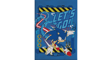 Sonic Fleece plaid Let's Go 110 x 150 cm