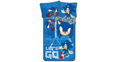 Sonic Dekbedovertrek Let's Go 140 x 200 cm