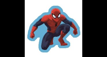 Spiderman sierkussen gevormd