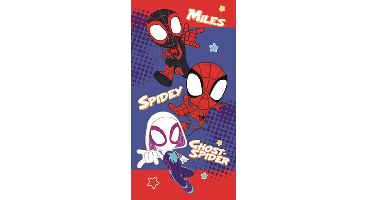 Spidey handdoek 70 x 140 cm - katoen