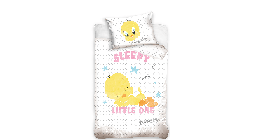 Tweety Peuterdekbedovertrek 100 x 135 cm - Katoen