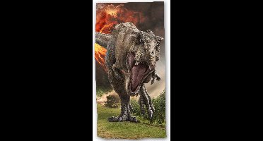 Jurassic World Strandlaken Vulkaan 70 x 140 cm