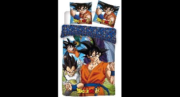Dragon Ball Z Goku, Gohan, Vegeta Dekbedovertrek 140 x 200 cm -