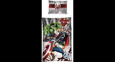 Marvel Avengers Dekbedovertrek Ready - 140 x 200 cm - Polyester