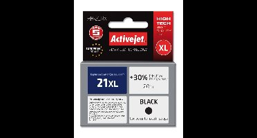 Activejet AH-21RX inkt (vervanging HP 21XL C9351A; Premium; 20 ml; zwart)
