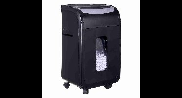 Activejet ASH-2502C papiervernietiger Kruisversnippering 60 dB 22,8 cm Zwart, Zilver