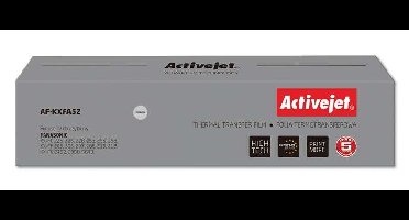 Activejet kopieerfolie AF-KXFA52 (vervanging Panasonic KX-FA52; Supreme; zwart)
