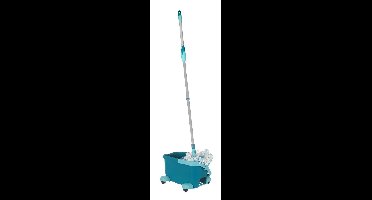 LEIFHEIT Clean Twist Mop Ergo mobile dweilsysteem & -emmer Enkel reservoir Blauw