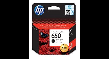 HP 650 Origineel Zwart 1 stuk(s)