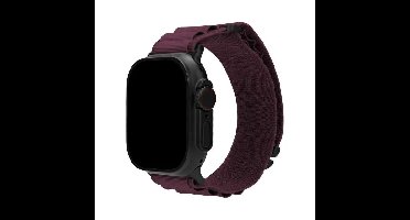 Mobilize Nylon Watch Band - Alpine - Black Connector - for Apple 42/44/45/49mm - Bordeaux
