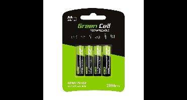 Green Cell GR02 huishoudelijke batterij Oplaadbare batterij AA Nikkel-Metaalhydride (NiMH)