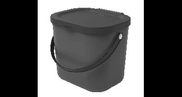 ROTHO Albula Anthracite - afvalscheidingscontainer - 6l