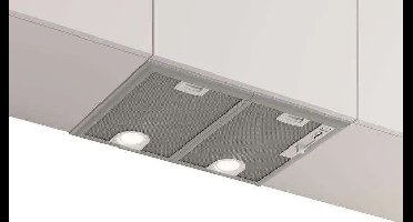 Bosch Serie 4 DHL555BM afzuigkap Inbouw Metallic, Zilver 604 m³/uur