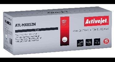 Activejet ATL-MX812N Tonercartridge voor Lexmark printers; Vervanging Lexmark 62D2000; Supreme; 6000 pagina's; zwart