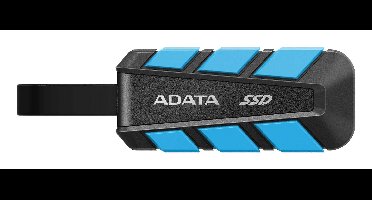 ADATA SC740 500 GB USB Type-C 3.2 Gen 2 (3.1 Gen 2) Zwart, Blauw