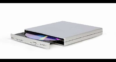 Gembird DVD-USB-021-SV Externe USB DVD-drive, zilver