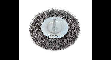 AWTOOLS stiftschijfborstel 100mm, gegolfd draad (levertijd 8 werkdagen)