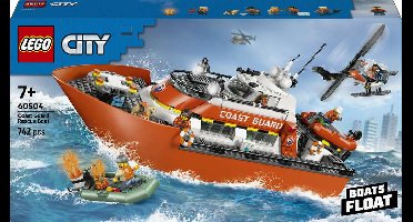 LEGO City Kustwacht reddingsboot met helikopter