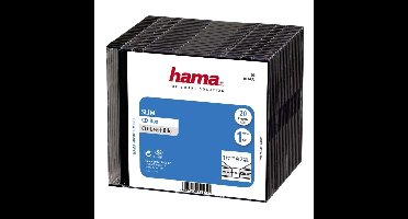 Hama Cd Slim Box 20-P. Red