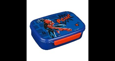 Spiderman Lunchbox Blauw/Rood