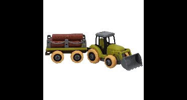 Tractor met Aanhanger