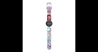 Accutime Gabby's Dollhouse LED Horloge Rond