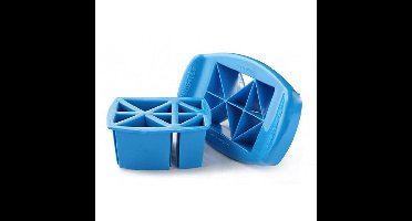 Funbites IJsblokjesvorm Driehoeken Blauw