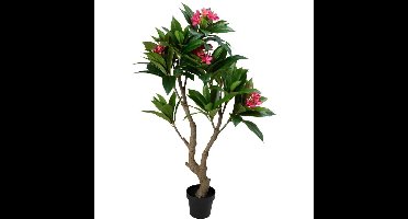 Kunstplant Plumeria 75x150 cm Roze/Groen