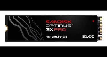 SanDisk Optimus GX PRO 8100 1 TB M.2 PCI Express 5.0 NVMe TLC 3D NAND