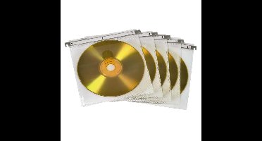 Hama Cd/Dvd Sleeve 50P. Wit