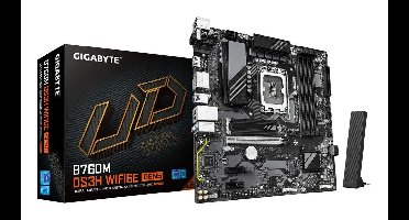 GIGABYTE B760M DS3H WIFI6E GEN5 Intel B760 Express LGA 1700 micro ATX