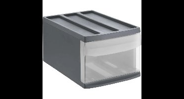 Rotho SYSTEMIX Design Ladekast 39.5x25.5x20.3 cm Antraciet