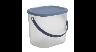 Rotho Albula Wasmiddelbox 6L Horizon Blauw/Transparant