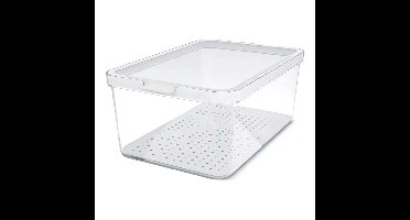 Rotho CAUMA Koelkastorganizer 4.65L Wit/Transparant