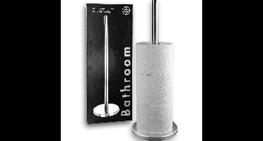 Toiletrolhouder Staand RVS 45 cm