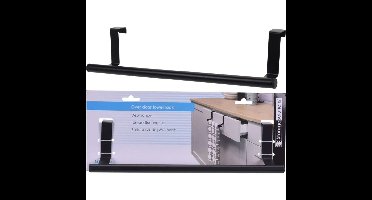Storage Solutions Deurhanger 36.5x6x8 cm RVS/Zwart