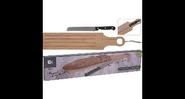 Excellent Houseware Houten Broodplank met Broodmes