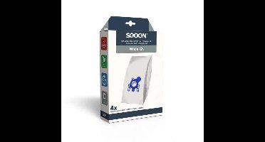 Sqoon Stofzuigerzakken voor Miele GN 4 Stuks