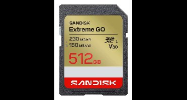 SanDisk Extreme GO 512 GB SDXC UHS-I