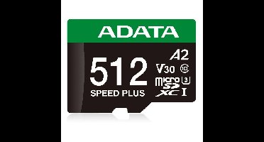 ADATA Speed Plus 512 GB MicroSDXC Klasse 10