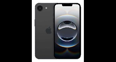 Apple iPhone 16e 15,5 cm (6.1") Dual SIM iOS 18 5G USB Type-C 128 GB Zwart