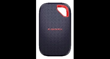 SanDisk Extreme Portable SSD (V3) 2 TB USB Type-C USB 3.2 Gen 2x2 Rood, Blauw