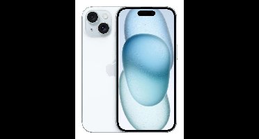 Apple iPhone 15 15,5 cm (6.1") Dual SIM iOS 17 5G USB Type-C 128 GB Blauw