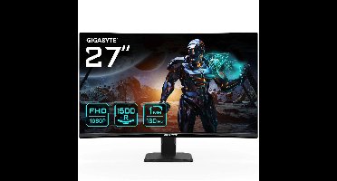 GIGABYTE GS27FC computer monitor 68,6 cm (27") 1920 x 1080 Pixels Full HD LCD Zwart