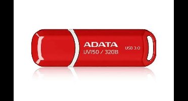 ADATA 32GB DashDrive UV150 USB flash drive USB Type-A 3.2 Gen 1 (3.1 Gen 1) Rood