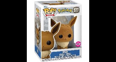 Funko Pop! Figuur - Eevee Pokémon Flocked - Vinyl