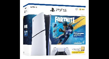 Sony Interactive Entertainment PlayStation 5 - Fortnite Flowering Chaos Bundle 1 TB Wifi Zwart, Wit